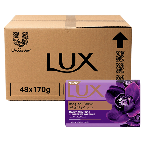 Lux Soap Magical Orchid (Case)