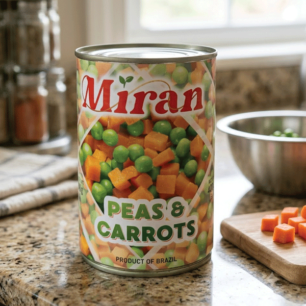 Miran Peas and Carrots