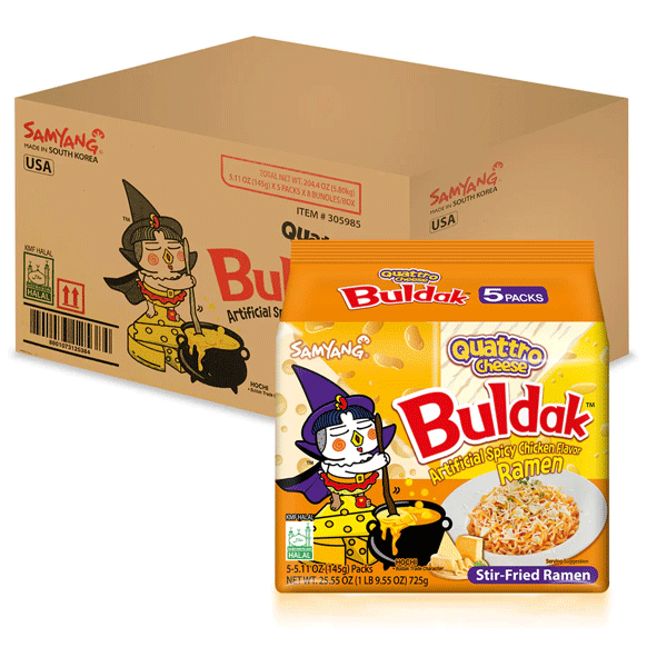 Buldak Samyang Quatrro Cheese (Case)