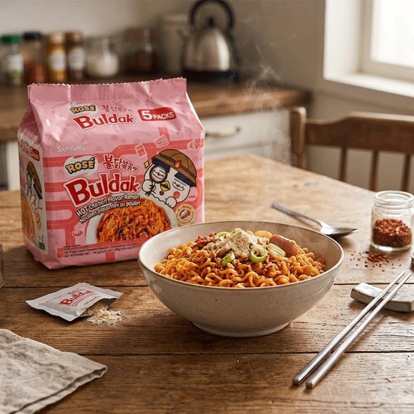 Buldak Samyang Rose -(Case)