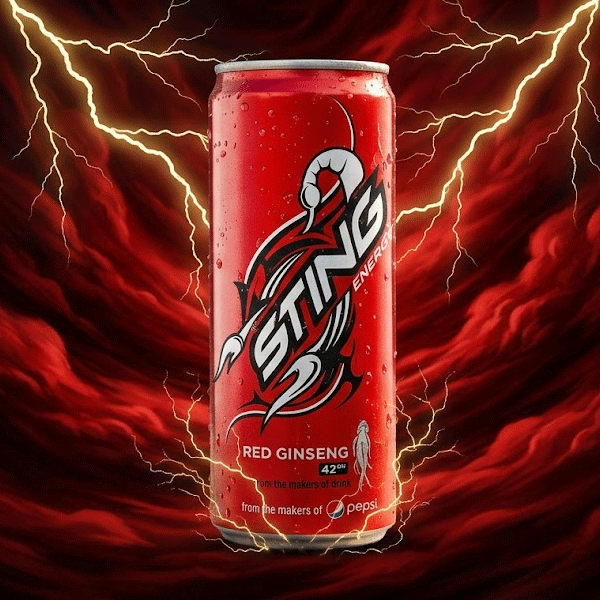 Sting Energy Drink Red - Case